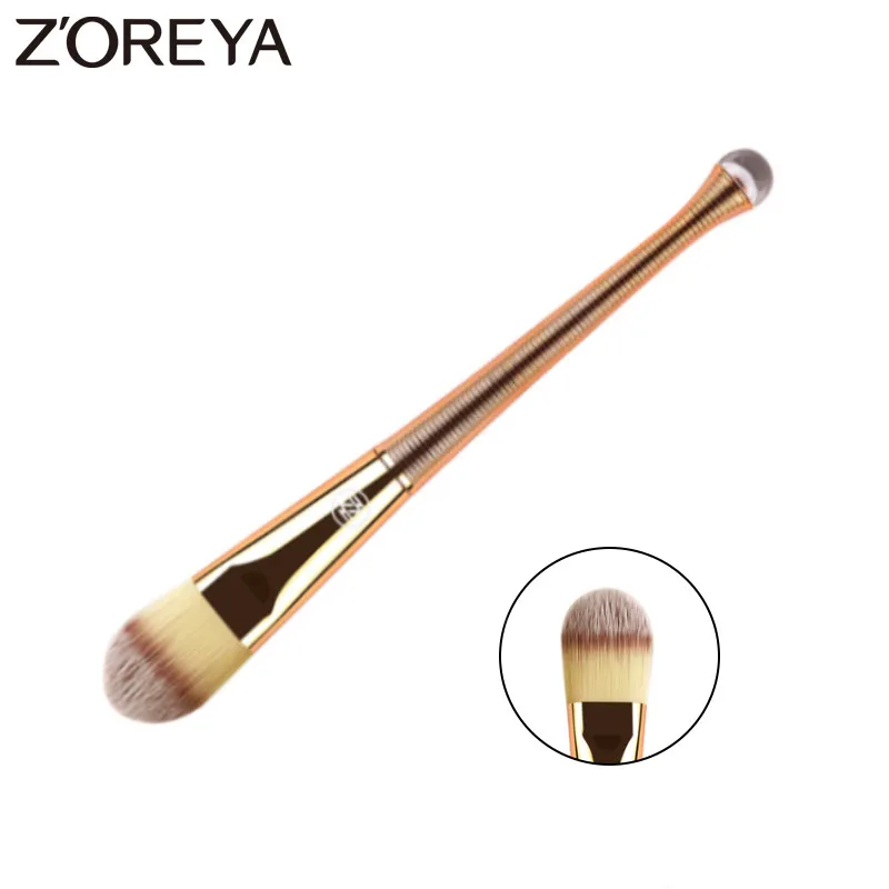 ZOREYA-brochas de maquillaje con base de sirena de oro rosa, crema BB única, máscara Facial, herramientas cosméticas para maquillaje, principiante