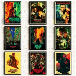 American Movie Blade Runner 2049 Retro Posters Good Quality Kraft Paper Printed Wall Posters Art Painting Home Room Decor