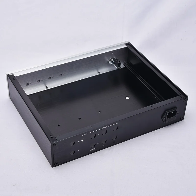 KYYSLB Amp Case Shell DIY Box 320*70*248MM All Aluminum Amplifier Chassis Housing 3207