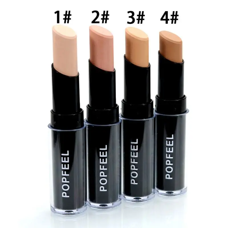 Concealer Face Foundation Makeup Single Head Natural Cream Concealer Pen Highlight Contour Pen Stick