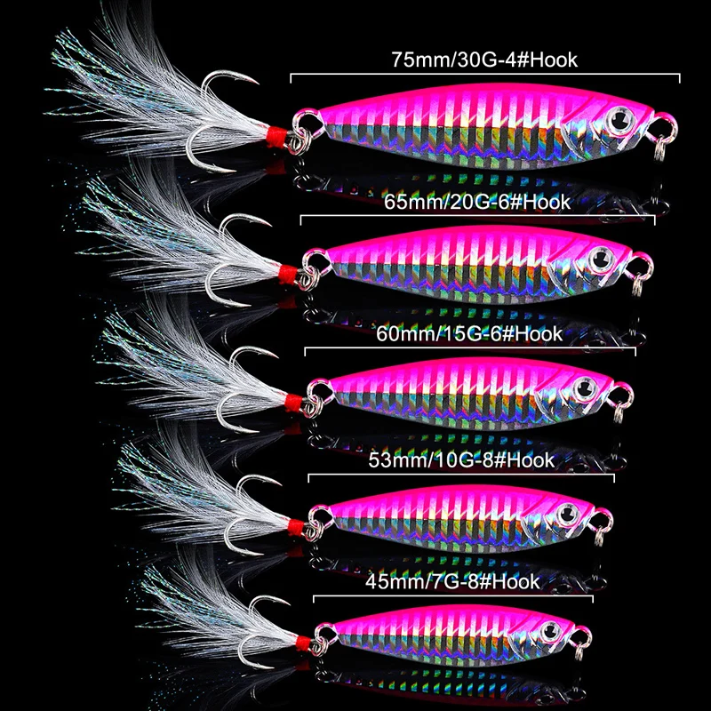 HOT 7/10/15/20/30g fishing spoon spinner bait metal lure tuna lures glow in the dark fishing tackle lead minnow jigging pesca 30