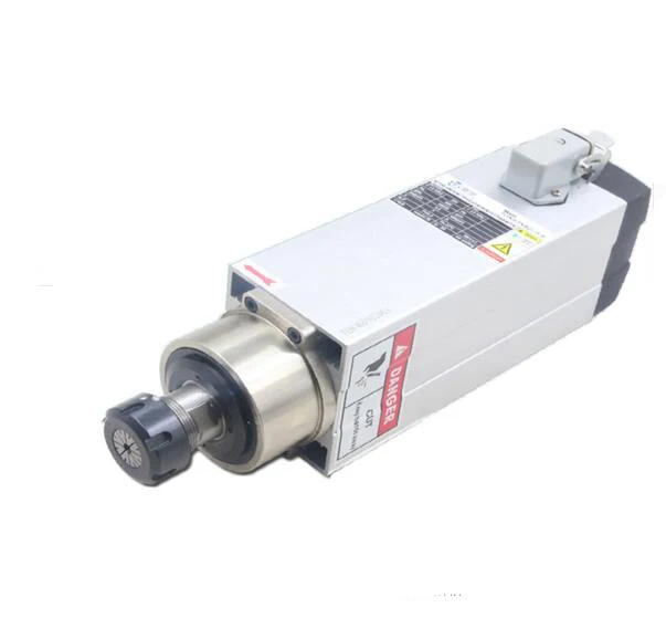 CNC Router Spindle Motor Air Cooled 3500W DC Spindle Motor 1-16MM High Speed Spindle Motor for CNC  Machine  ER25