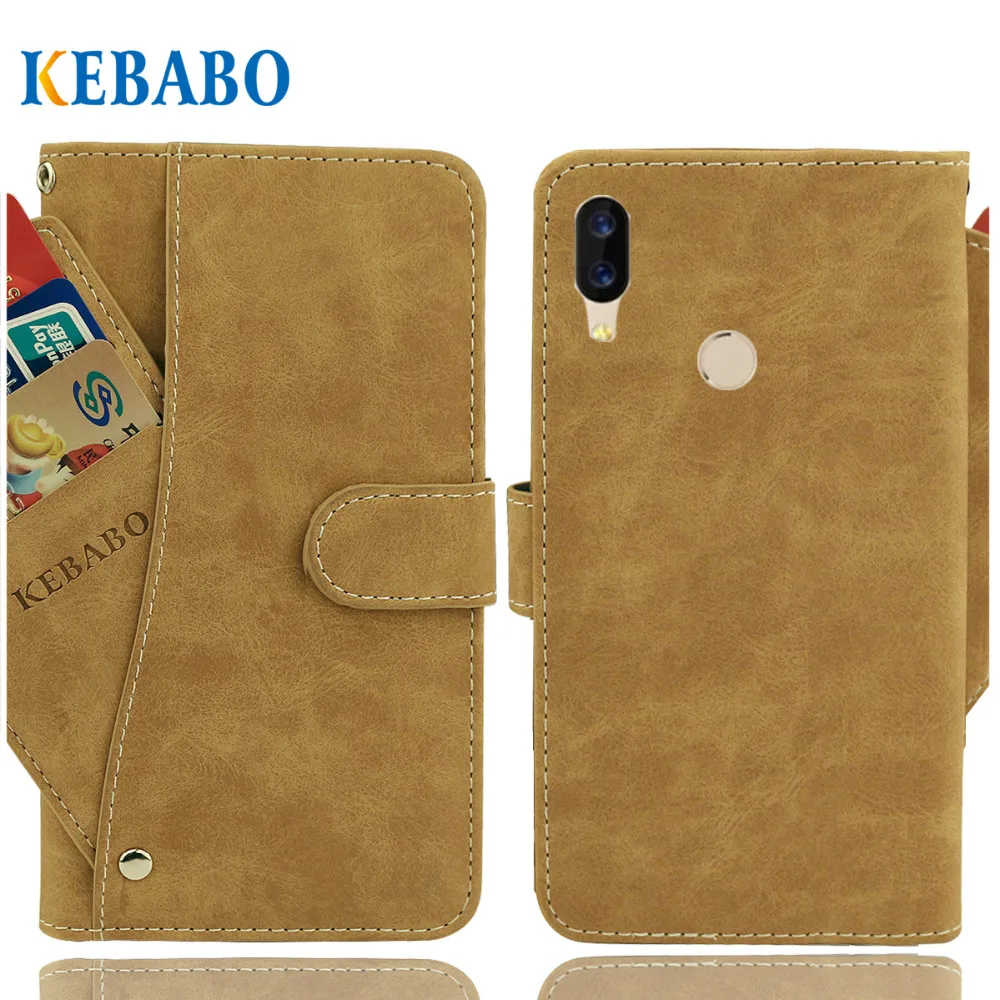 Винтажный кожаный чехол-кошелек UMIDIGI Power, роскошный флип-чехол 6,3 дюйма с 3 передними слотами для карт, Защитные чехлы для телефона с магнитной подставкой Винтажный кожаный чехол-кошелек UMIDIGI Power, роскошный флип-чехол 6,3 дюйма с 3 передними слотами для карт, Защитные чехлы для телефона с магнитной подставкой