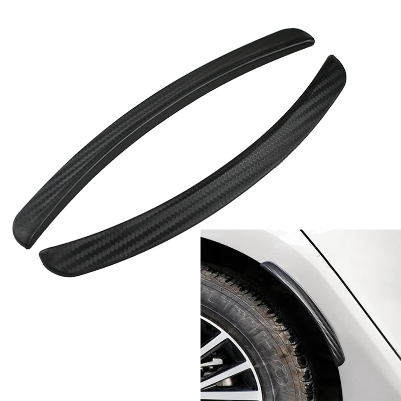 

2pcs Universal Wheels Lip Fender Flares Auto Car Protector Cover Decorative