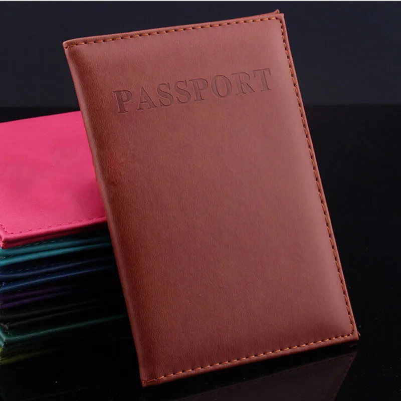 Funda protectora para pasaporte de viaje para hombre y mujer, funda para tarjeta de identificación, porta aventura, passaporte, paspoort