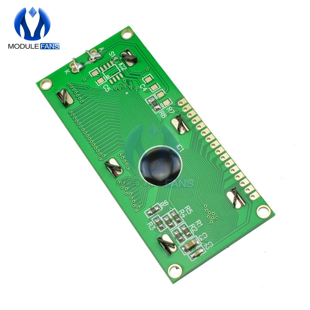Blue 1601 16X1 Character Digital LCD Display Module LCM STN SPLC780D KS0066 LED Backlight 16 Single Row Interface Board