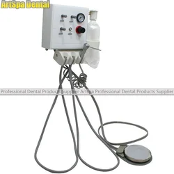 SPTA Dental Unit Wall Hanging Turbine Type Portable Testing Chair Handpiece Dryer Dentistry Equipment Kit