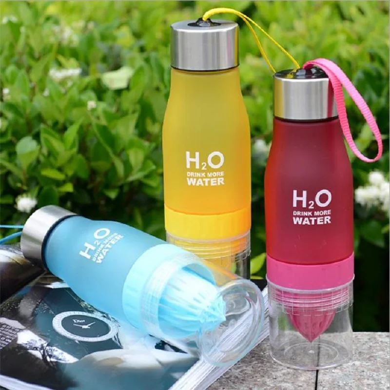 650ml Portable Fruit infuser water bottle For Tomatodo Water Sport Water Bottle for Camping Leak-proof Lemon Bottle Drinkware