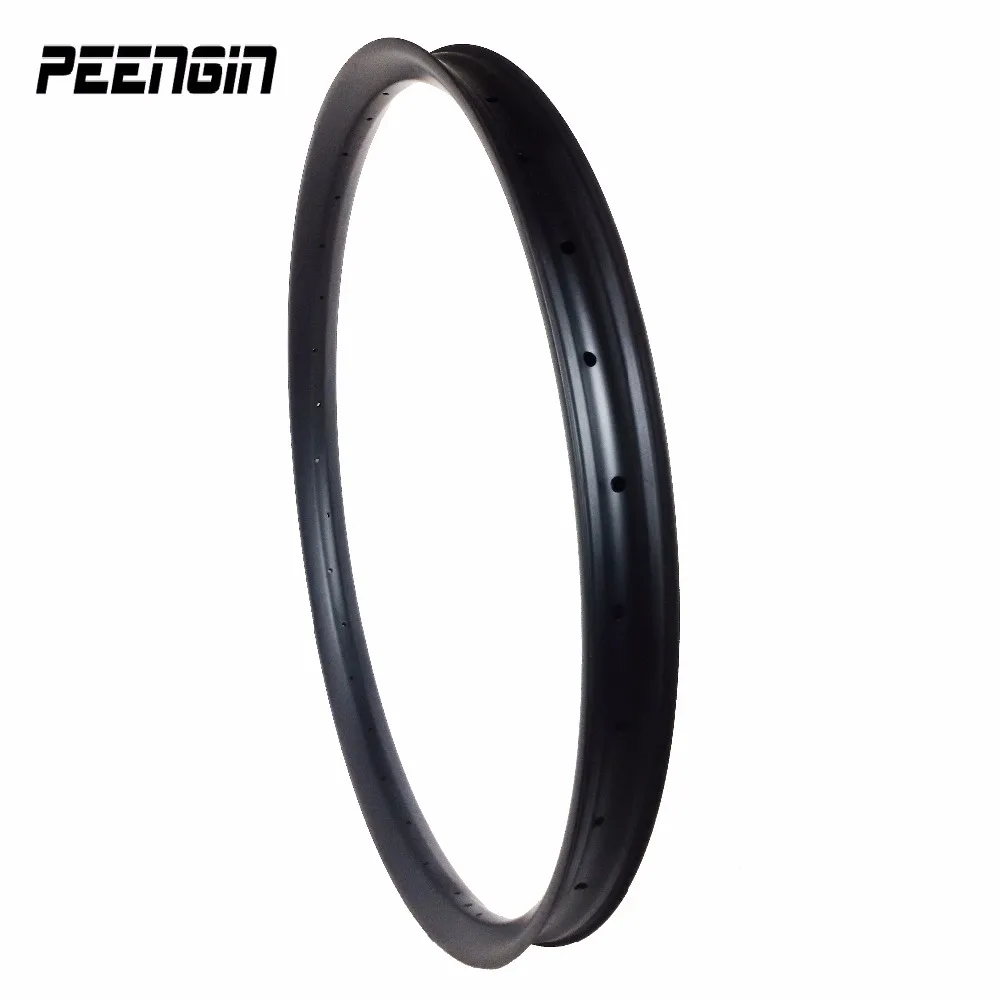 MTB 29 Carbon Diy Bike Rim Mountain 29er Hookless Disc Brake OEM-ODM Velo Downhill Wheel 40mm Width Clincher Tubeless Compatible