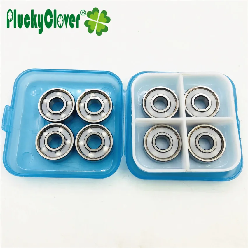 New Style ABEC11 5 Ceramic Balls Bearing 608 For Skateboard Inline Skate Longboard Roller Skates Stable Ceramic Skate Bearings