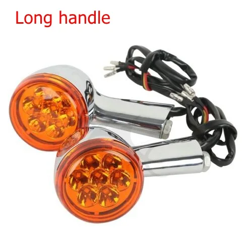 Motorcycle Amber LED Turn Signal Indicator Light For Harley Sportster XL 883 1200 1992-2016 15