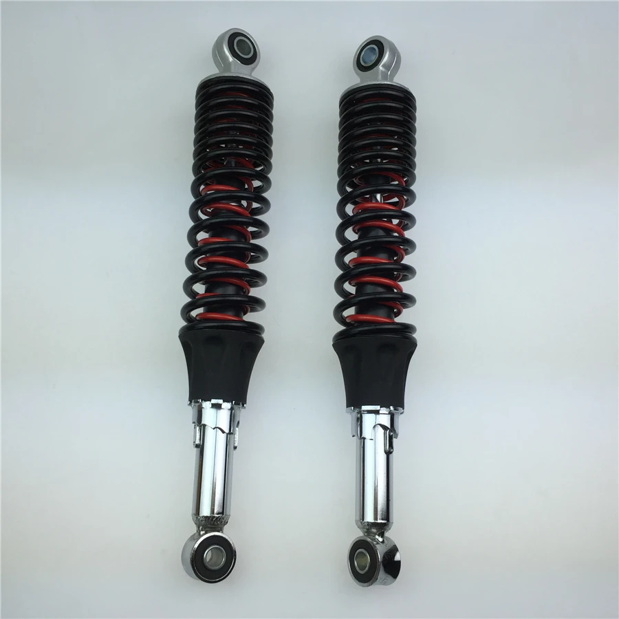 

STARPAD Motorcycle electric car shock absorber inside black red double pitch 34cm spring motorcycle shock absorbers