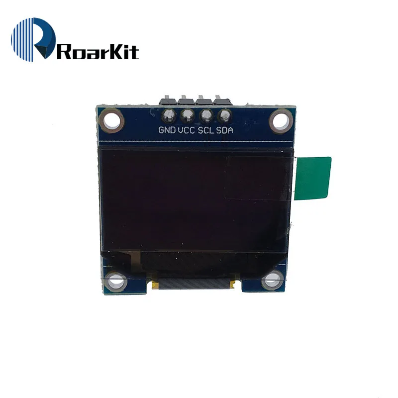 Imagem -02 - Módulo de Exibição Oled para Arduino Cor Branca e Azul 0.96 in 128x64 Amarelo Iic I2c Comunique-se 4pin