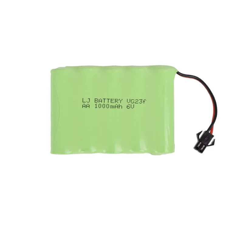 6v 1000 mah AA NI-CD Battery Electric toys car ship robot rechargeable AA 6V 1000 mah Battery