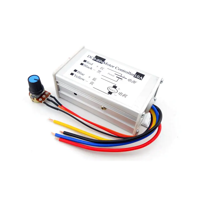 Pulse width driver Board 12V24V36V48V60V PWM DC motor speed controller Max 10A