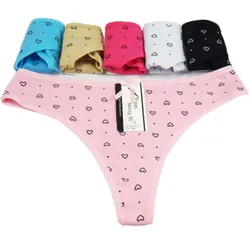 New Girl Panties Thongs Underwear For Young Girls Calcinha Infantil Print Girl G String Teenage Panties Children's Clothing