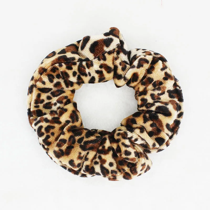 Leopard Women Hair Accesorios Ladies Hair Tie Striped Lady Scrunchies Ponytail Hair Female Girl Holder Rope Hair Accessories