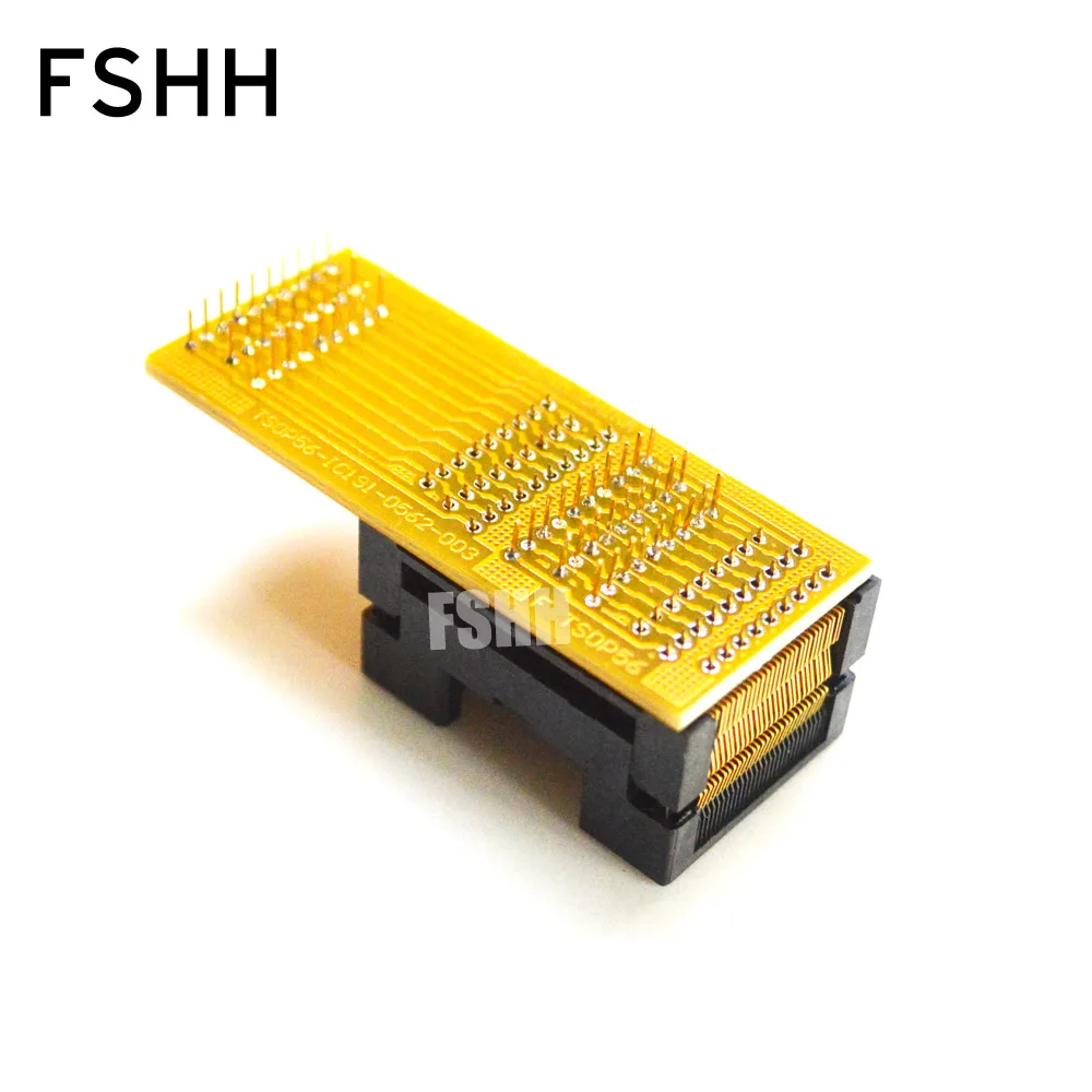 TSOP56 اختبار المقبس فلاش TSOP56 محول الملعب = 0.5 مللي متر مع IC191-0562-003