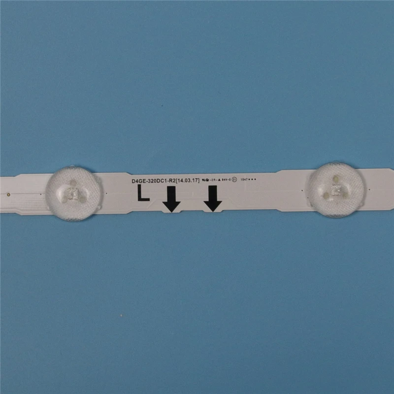 قضبان مصفوفة شريط إضاءة LED, 4 قطع ، لسامسونج HG32NC690DF HG32EC690DB HG32NC693DF 32 بوصة ، شريط إضاءة LED ، مصفوفة الإضاءة ، أحزمة مصابيح