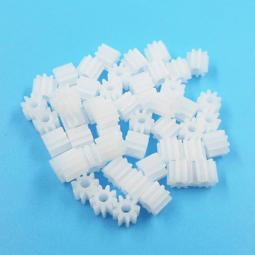 

92A Gear Modulus 0.5 9 Tooth POM Plastic Gears Model Toy Fitting Accessories