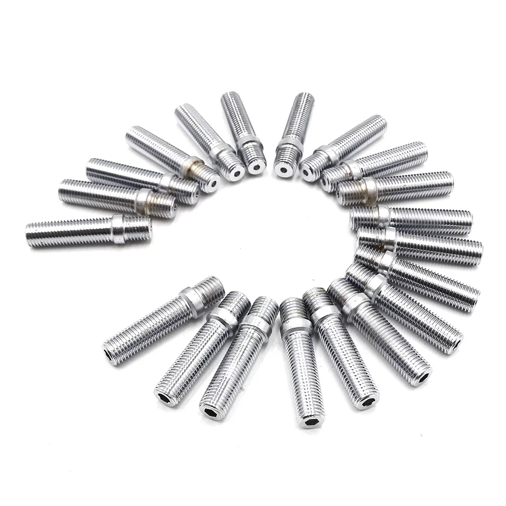 20PCS 12*1.5 TO 12*1.5 New Racing Car Wheel Stud Conversion Tall Lug Bolts To Studs 58MM TT101106