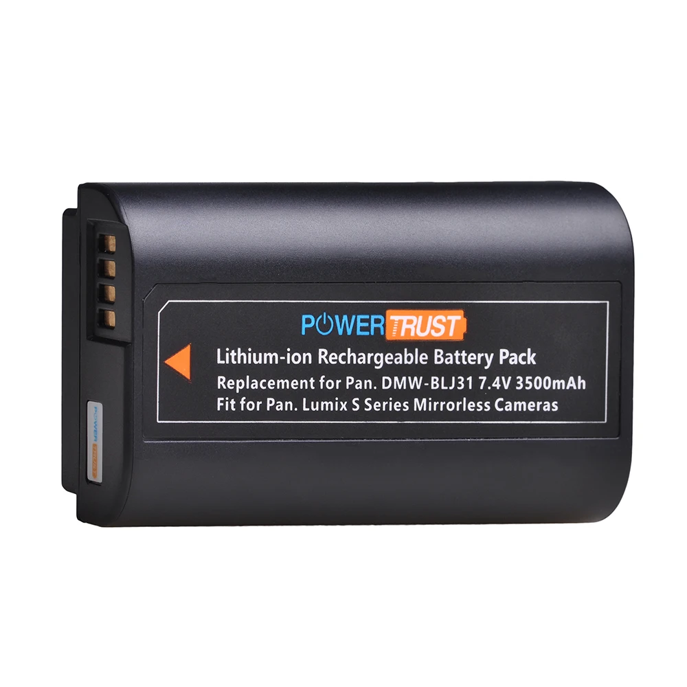 

1x 7.4V 3500mAh DMW-BLJ31 DMWBLJ31 BLJ31 Battery for Panasonic LUMIX S1, S1R,S1H, LUMIX S Series Mirrorless Camera Batteries