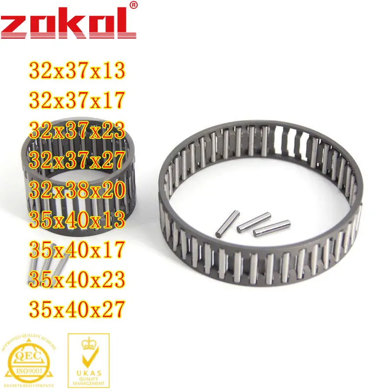 

10Pcs/Lot K323713/17/23/27 K323820 K354013/17/23/27 Radial Needle Roller And Cage Assembly Bearing