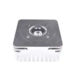 CNC Cylinder Head for 66cc / 80cc Gas Motorized Bicycle Silver