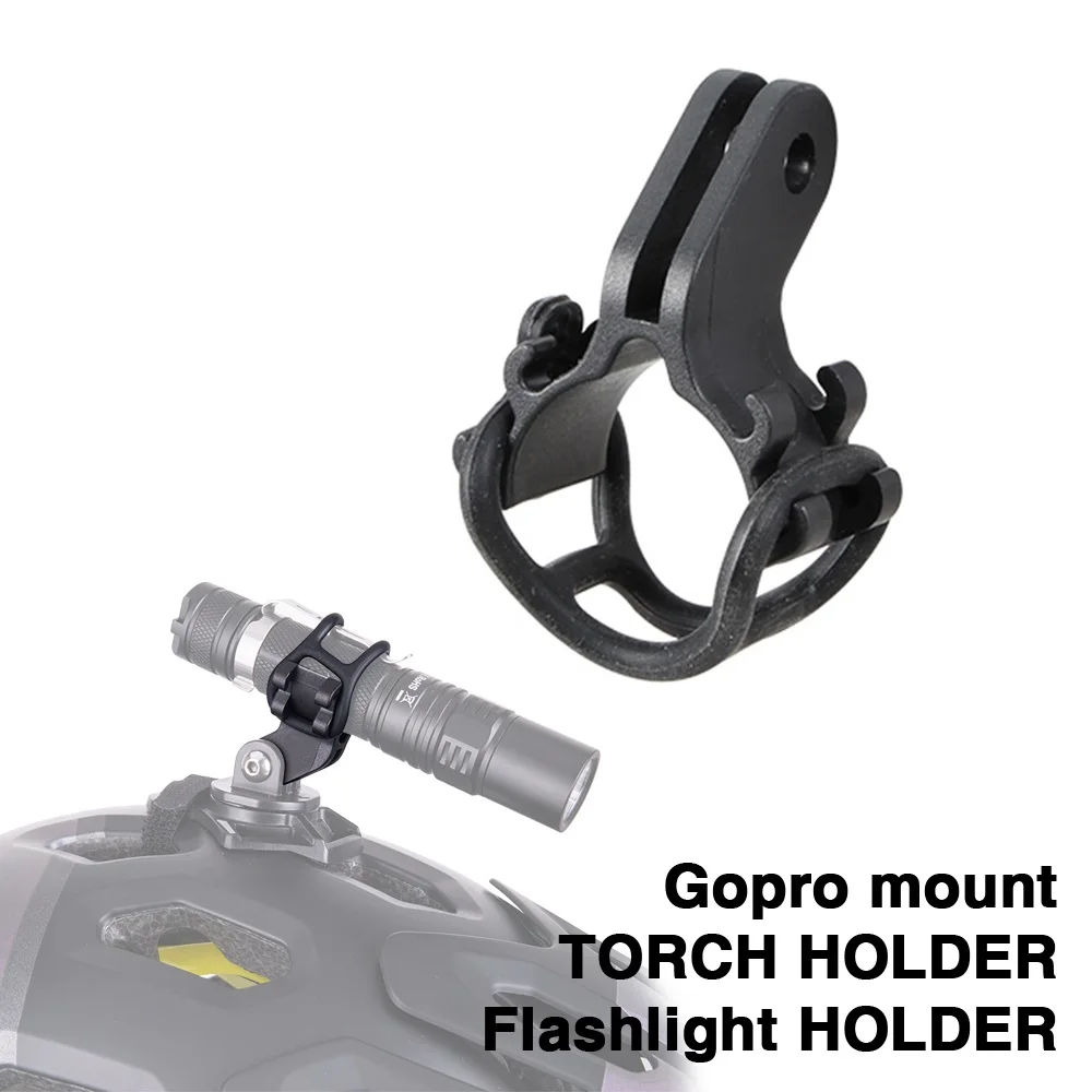 

Bicycle Light Torch Flashlight Mount Holder Clip Bracket for MTB Bike Road Bicycle parts adjusted for Gopro mount