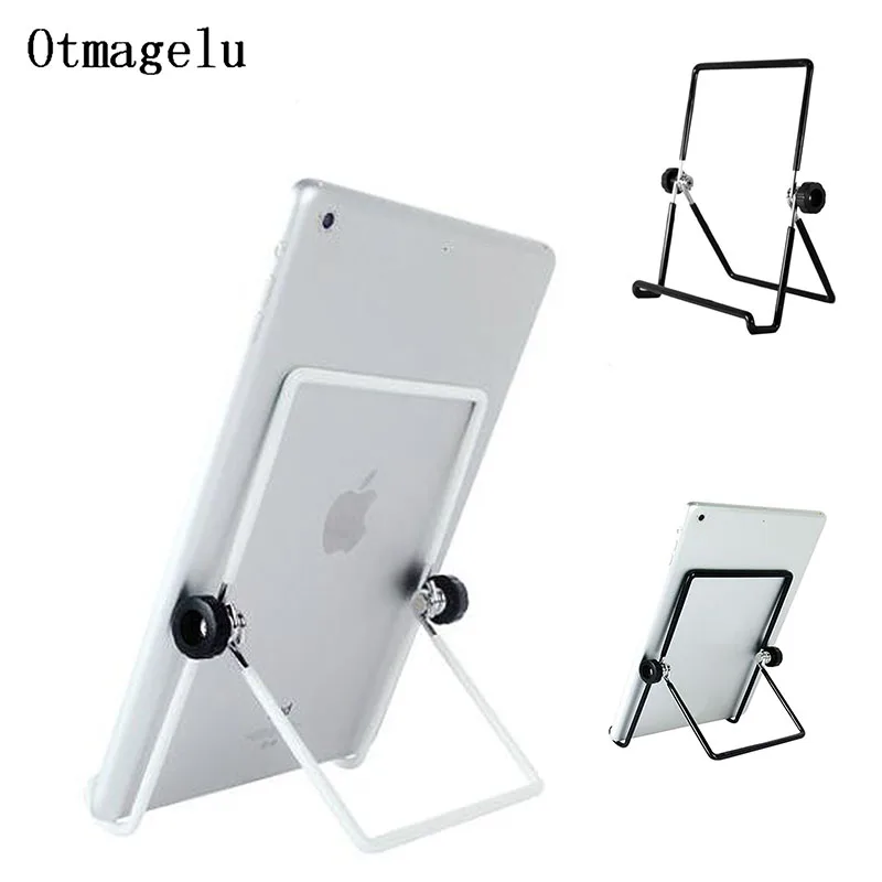 Portable Foldable Metal Tablet Stand Adjustable Phone Tablet Universal Desktop Holder Mount Cooing for iPad iPhone Tablet 5-10