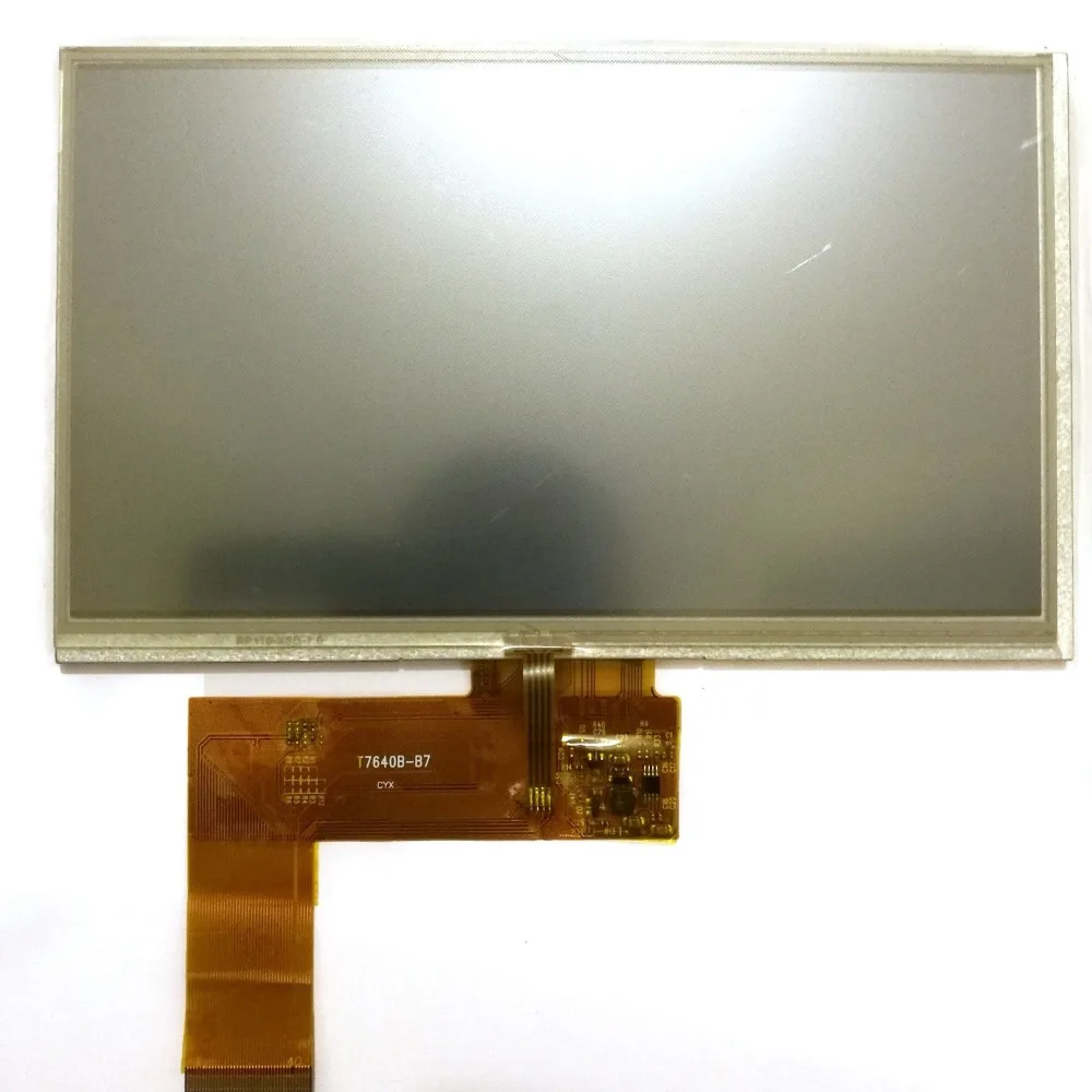 

7 inch 40 pin LCD screen and Touch Screen Digitizer For Snooper S6800 PN: T7640B-B7 CYX