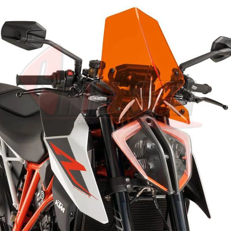 حاجز رياح للزجاج الامامي للدراجات النارية مناسب ل KTM 1290 Superduke R 2018 2019 1290 SUPERDUKE-R 18-19