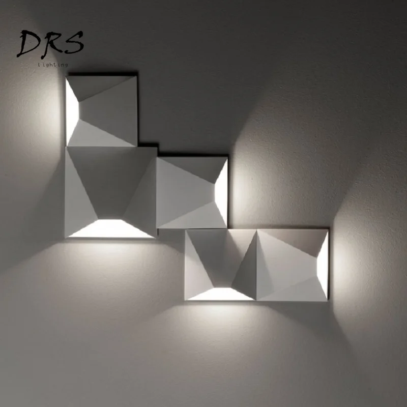 Modern Industrial Decor Wall Lamp Living Room Bedroom Stair Corridor Wall Lamp Creative Art LED Combination Wall Light Fixtures