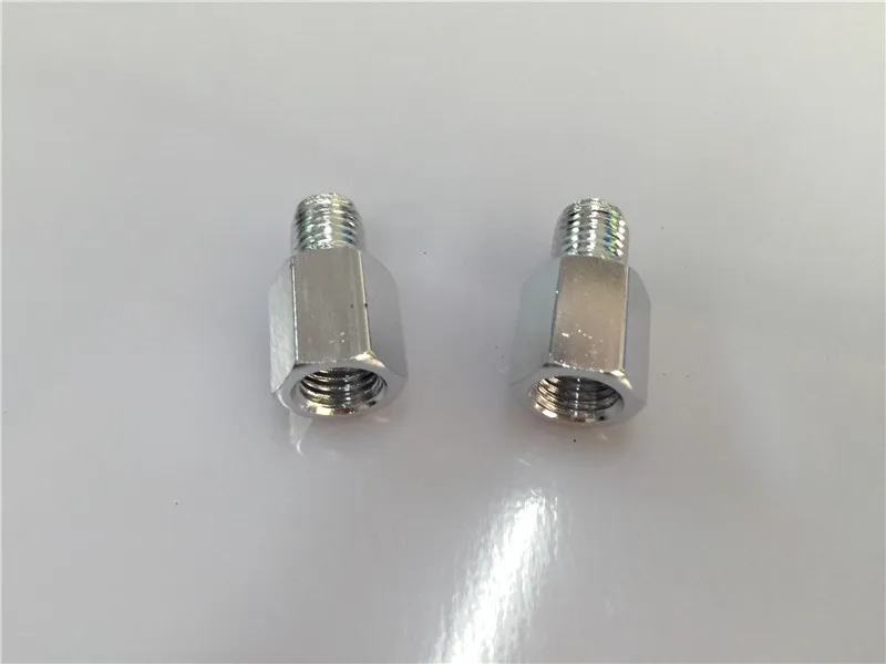 STARPAD Cho Xe Máy Điện Gương Chiếu Hậu Adapter Vít 8Mm-8MM Chuyển Đổi 10Mm-10MM Fuscous gương Gương Tăng Vít