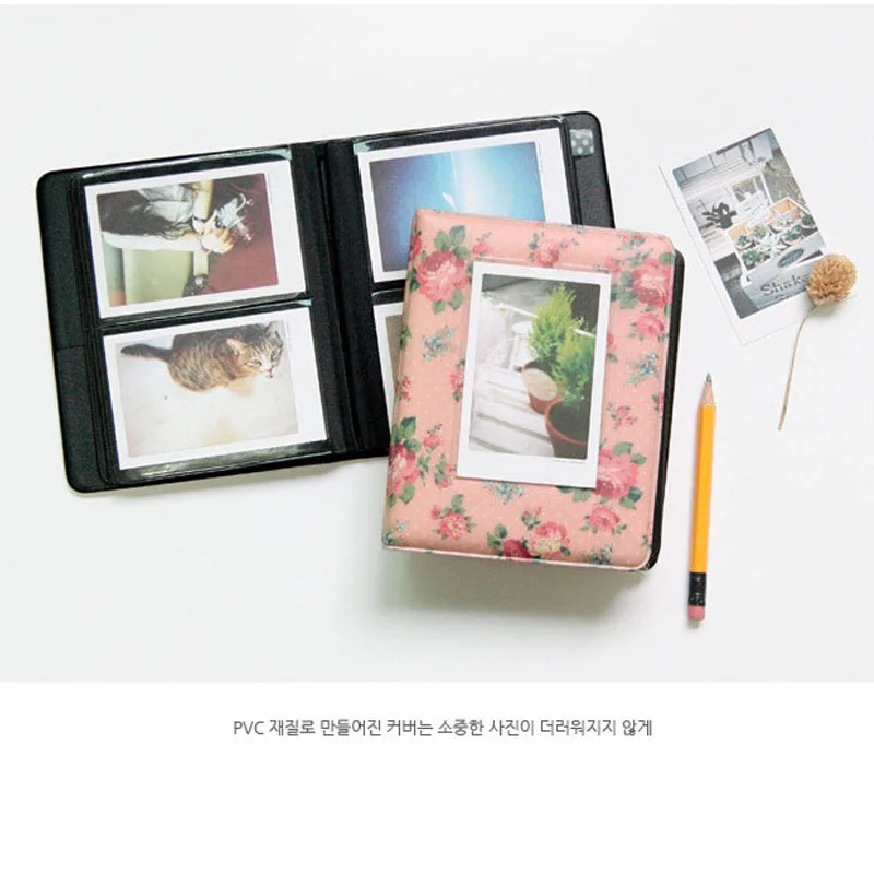 64 กระเป๋าหนังสือสำหรับ Fujifilm Instax Mini 11 9 8 7 S 70 25 50 S 90 MINI ภาพยนตร์ 3/4 นิ้วกระดาษ