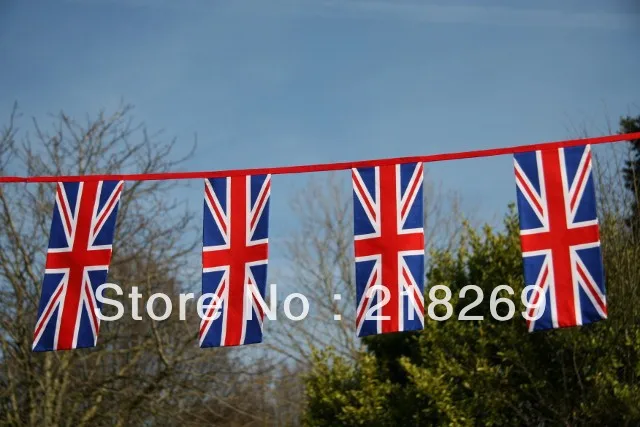 Customized fabric bunting flags Small flag, Party banner, Hanging flags Free shipping