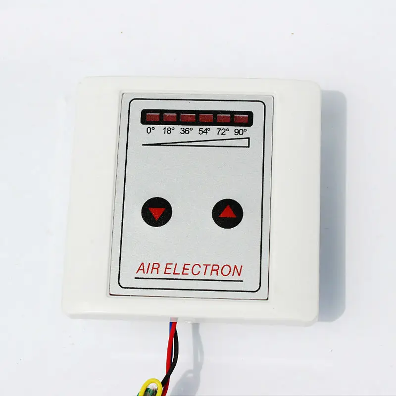 100MM proportional air valve with 16Nm drive, Intelligent air damper acutoator with 5 position controller 220 v switch 60S