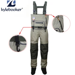 Fishing Waders Durable and Comfortable Breathable Stocking Foot Chest Wader Kits  for Men and Women