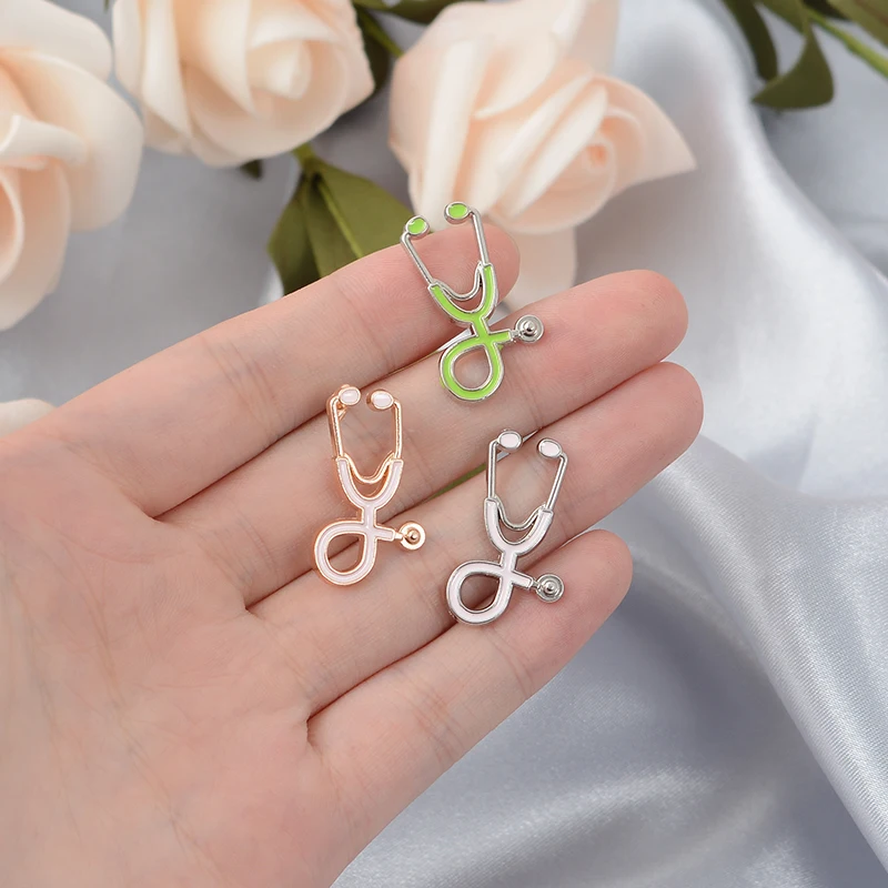 Stethoscope Brooches Stethoscope Lapel pins Care assistant Registered nurse Doctor Nursing Gift Medical Student Graduation Gift
