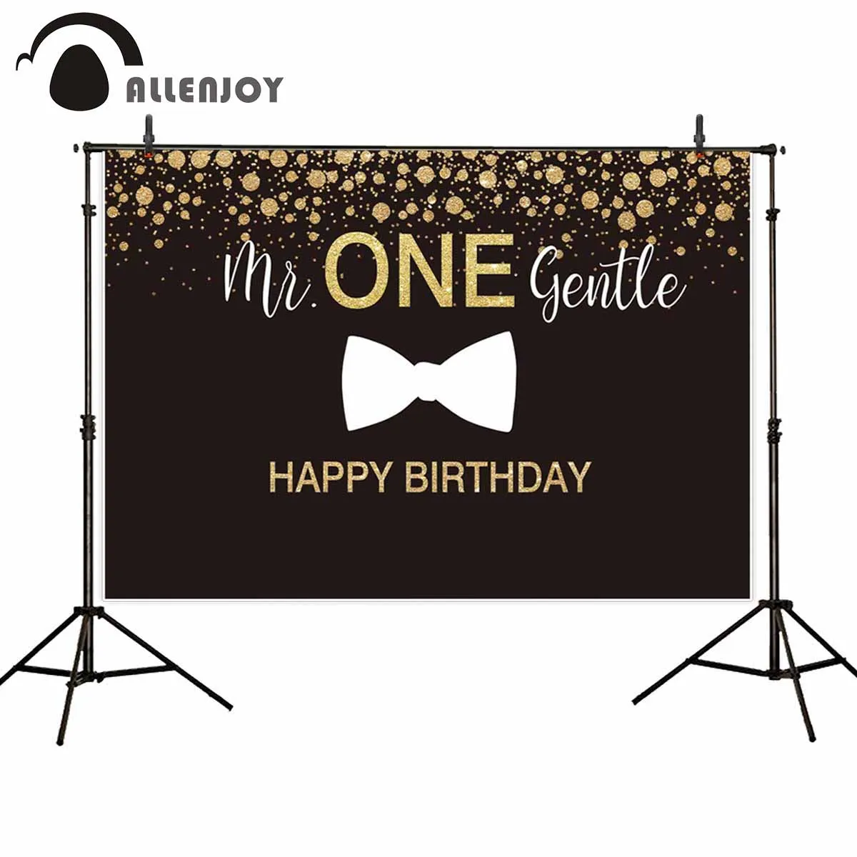 Фон для фотосъемки Allenjoy день рождения Новорожденные Роскошные точки празднование галстук фон Фотофон фото студия тканевая съемка