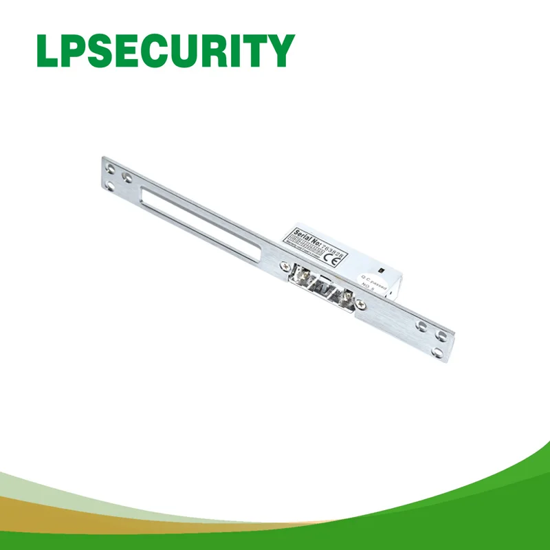 Adjustable Lock-tongue Secure Electric Strike Lock Door Double Unlock Mode NC/NO 12V long type Access Control System