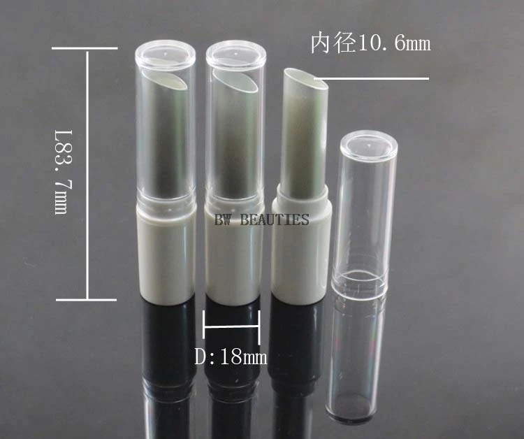 500Pcs/Lot Hight Quality Mini Empty Lip Balm Stick Tube, Lipstick Tube, Lip Balm Container with Caps 4g  Free Shipping