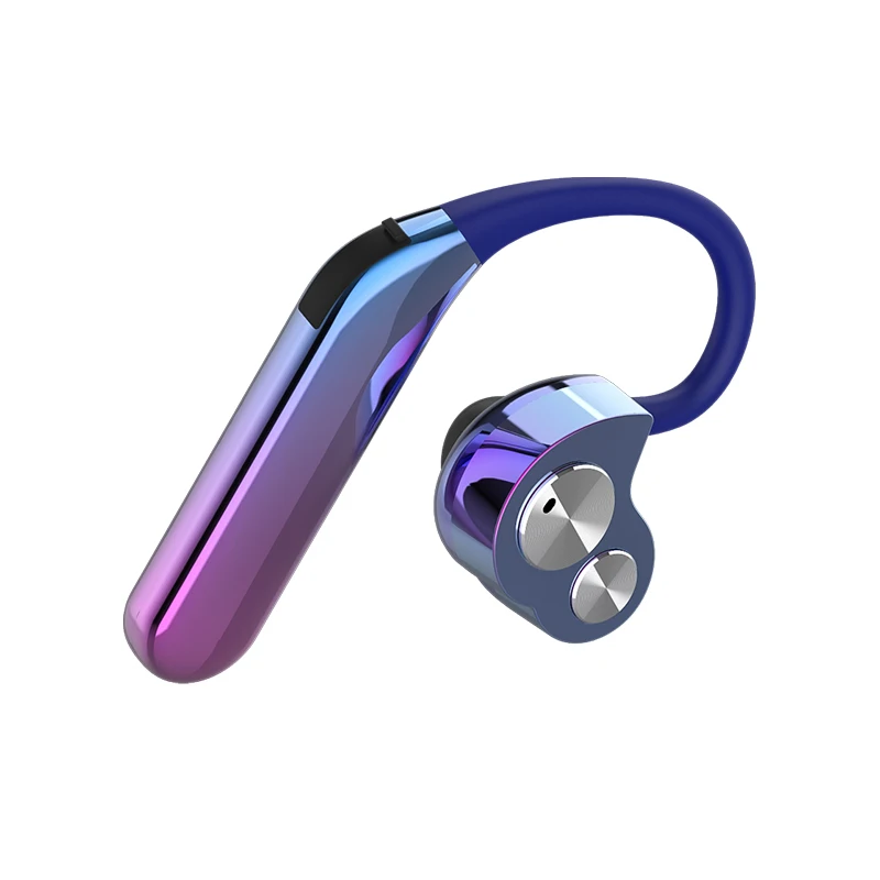 FooHee Hifi In-Ear Earphones Wireless Mic Remote Sports Bluetooth Waterproof Double Dynamic Noise Isolating Stereo Bass Sound X6