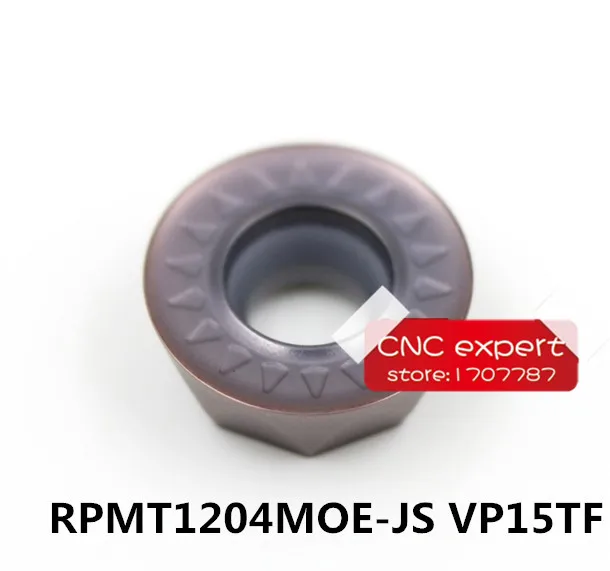 

Free shipping 10PCS Carbide Insert RPMT1204MOE-JS VP15TF CNC tool machine with a blade,Suitable for steel And stainless steel