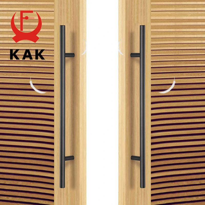 KAK-Porta da cozinha T Bar Pull, maçanetas retas, alças de gabinete, aço inoxidável, ferragens para móveis, diâmetro 10mm, 2 em-24 pol