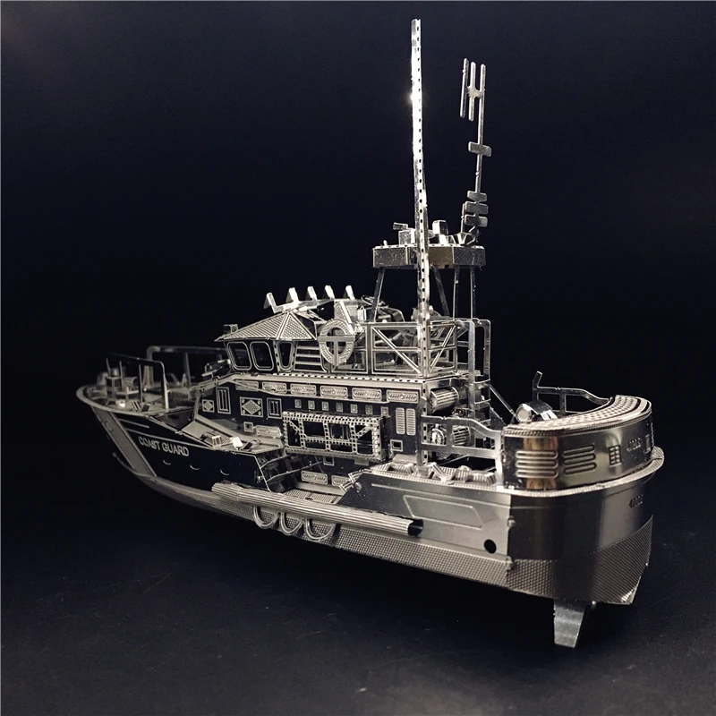 NANYUAN 3D Metal Puzzle Kit, Modelo de Montagem, LIFEBOAT, C22201, Aço Inoxidável, Brinquedos Criativos Presente, Modelo MMZ, 1:100, 2 Folhas