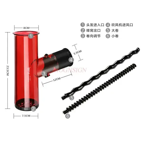 Berber Dükkanı Saç Sihirli Bigudi Tembel Plastik Otomatik Üfleme Kıvırcık Saç Artefakt Ev Büyük Dalga Rüzgar Hood Satışı