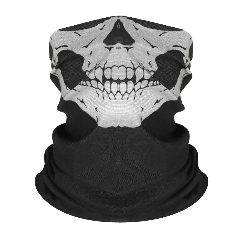 Motorcycle Summer Ghost Balaclava Face Mask Outdoor Sunscreen Lycra Moto Mask Wind Stopper Windproof Bicycle Cycling Headgear