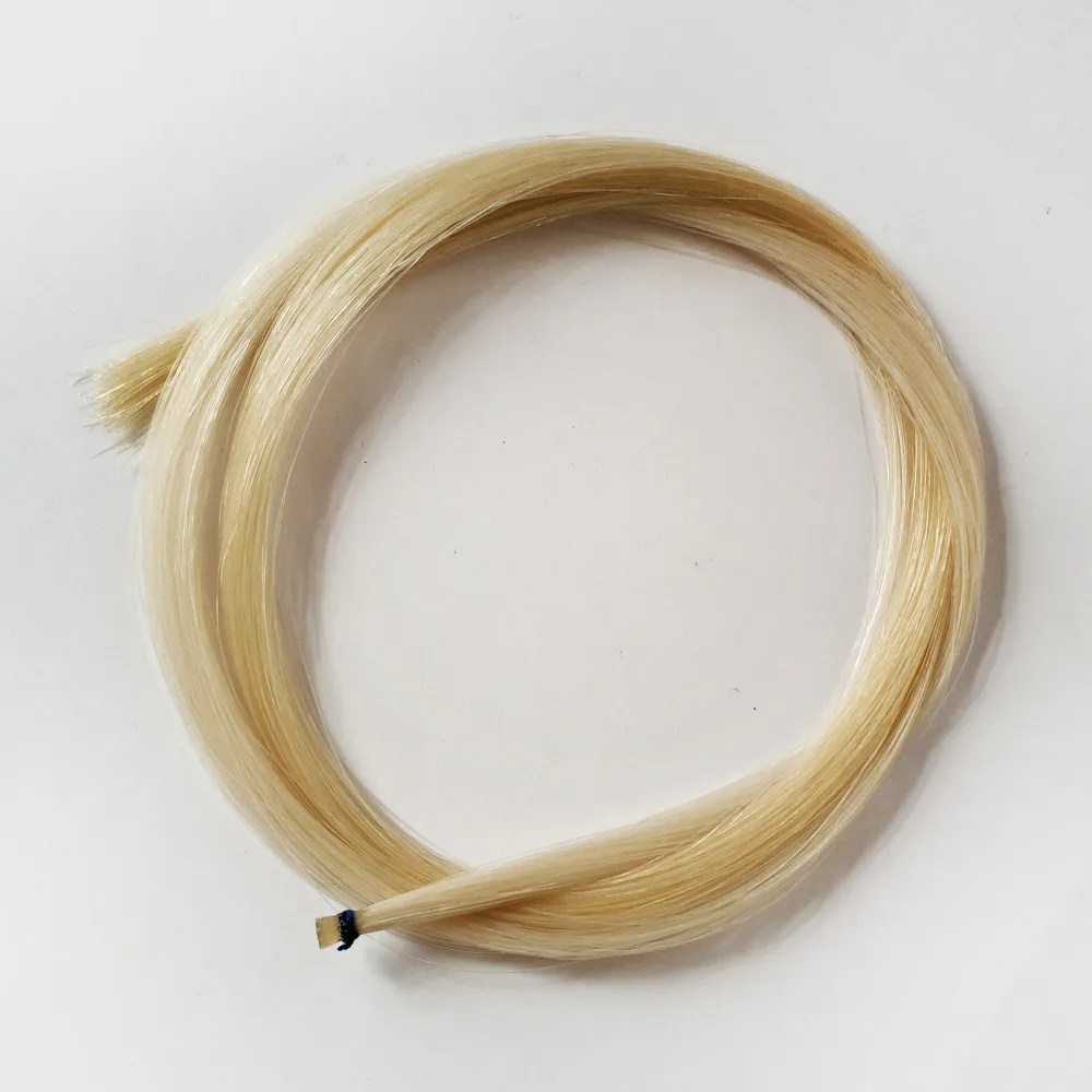 Imagem -02 - Pacotes Aaa Mongólia Garanhão Arco de Cabelo 30 76cm 6g para um Arco de Violino Fazendo 0.17 mm de Espessura 10