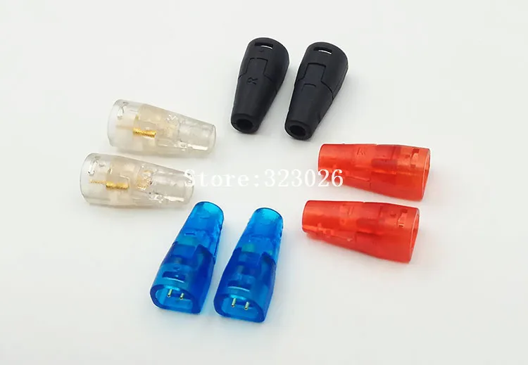 Diy IE8 IE80 pin earphone pin new version six parts 2pairs